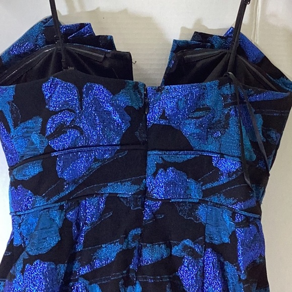 Aidan Mattox
Strapless Floral Jacquard Dress.                    A - Picture 8 of 11